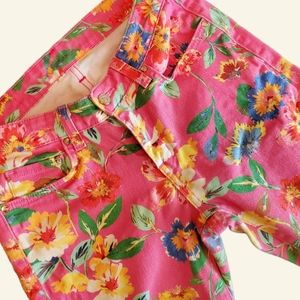 Kate Spade Broome st floral jean